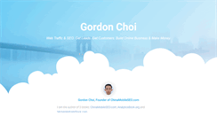 Desktop Screenshot of gordonchoi.com